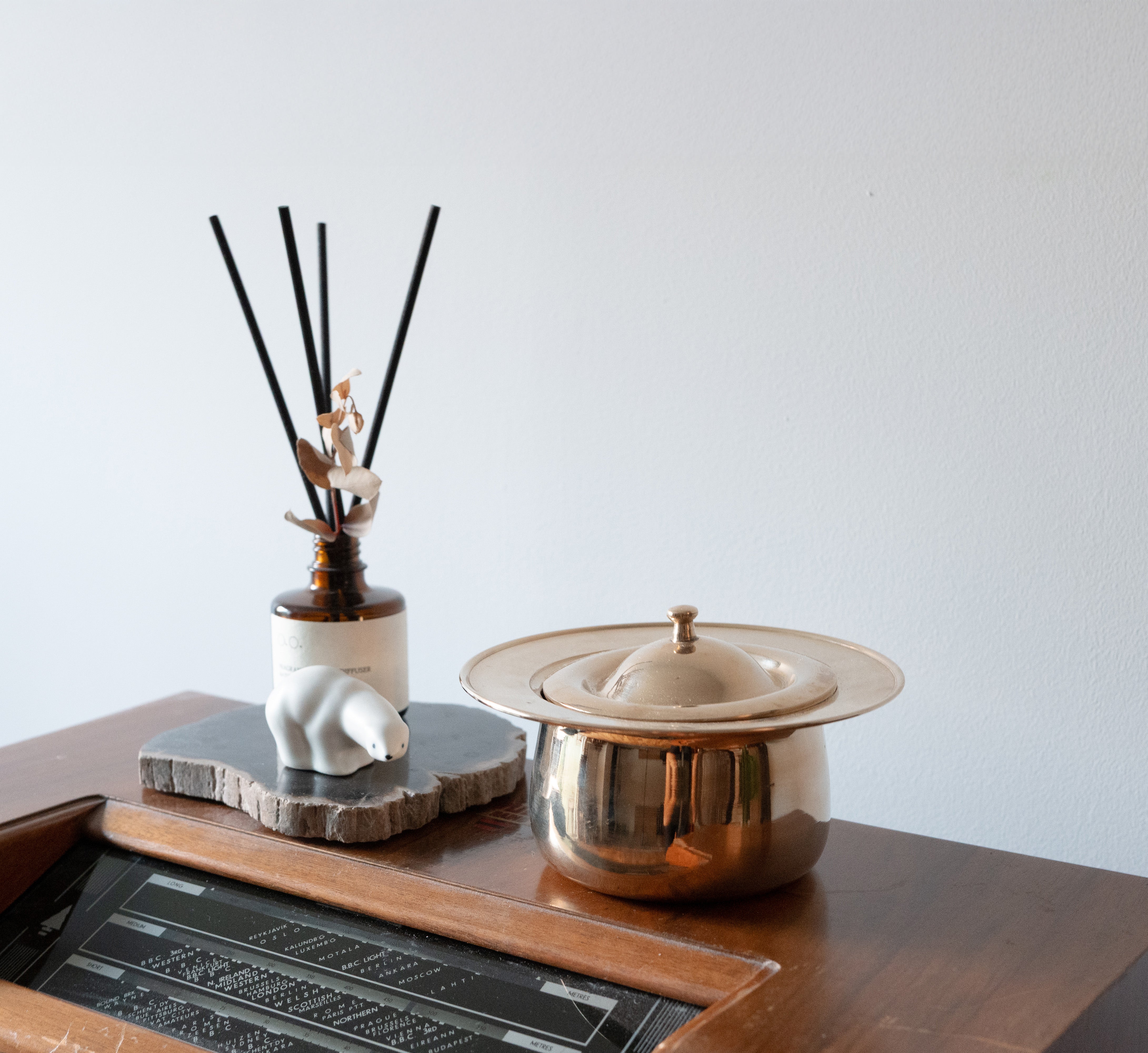 韓国の真鍮蓋物 A